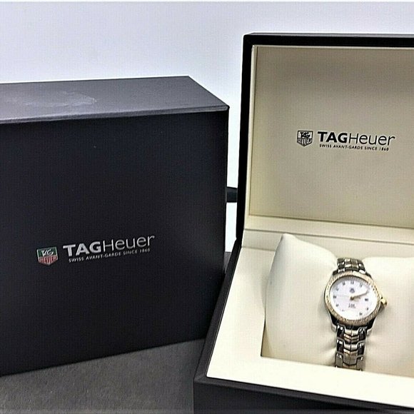Ladies TAG Heuer Link Lady MOP Diamond Dial Diamon main image 6